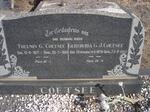 COETSEE Theunis G. 1877-1950 & Gertruida G.J. STRYDOM 1879-1965