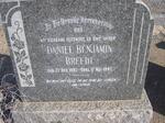 BREEDT Daniel Benjamin 1887-1947