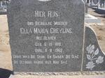 GREYLING Ella Maria nee OLIVIER 1891-1962