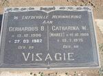 VISAGIE Gerhardus B. 1906-1982 & Catharina W. MAREE 1908-1975