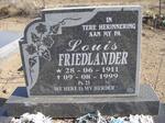 FRIEDLANDER Louis 1911-1999