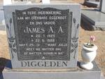 DIGGEDEN James A.A. 1925-1988