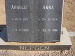 NEPGEN Arnold 1911-1982 & Anna 1914-1986
