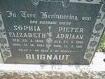 BLIGNAUT Pieter Adriaan 1889-1961 & Sophia Elizabeth 1890-1962