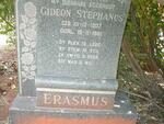 ERASMUS Gideon Stephanus 1907-1961