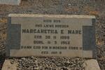 MARE Margaretha E. 1888-1962