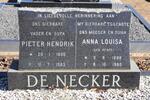 NECKER Pieter Hendrik, de 1896-1983 & Anna Louisa PFAFF 1898-1980
