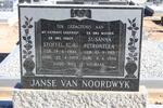 NOORDWYK C.H., Janse van 1904-1979 & Susanna Petronella 1913-1994