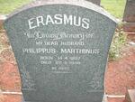 ERASMUS Philippus Marthinus 1907-1958