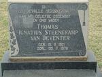 DEVENTER Thomas Ignatius Steenekamp, van 1921-1976