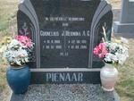 PIENAAR Cornelius J. 1908-1998 & Hermina A.C. 1918-2006