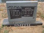 SMITH Chris 1950-2006 & Anna Elizabeth 1953-1985