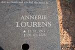 LOURENS Annerie 1977-2004