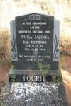 FOURIE Anna Jacoba nee OOSTHUIZEN 1916-2004