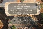 TOLMAY John Peter Cleggenett 1903-1965