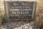 PLESSIS Johanna Elizabeth, du 1905-1982