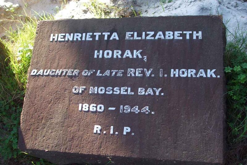 HORAK Henrietta Elizabeth 1860-1944