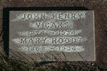VICARS John Henry 1874-1934 :: ROODT Mary 1858-1936