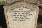 HYLAND Louisa Helena Malherbe nee PRINS 1910-1956