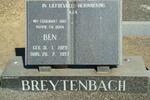 BREYTENBACH Ben 1929-1997