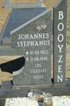 BOOYZEN Johannes Stephanus 1922-1995