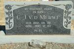 MERWE C.J., v.d. 1932-1990