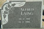 LAING Alfred 1915-1986