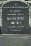 BOTHA Theunis Lewies 1910-1981
