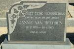 HEERDEN Jannie, van 1939-1963