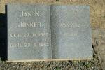 JONKER Jan N. 1895-1963