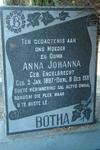 BOTHA Anna Johanna nee ENGELBRECHT 1897-1971