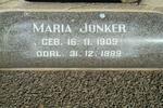 JONKER Maria 1909-1989