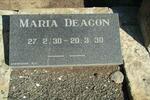 DEACON Maria 1930-1930