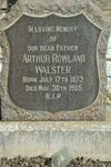 WALSTER Arthur Rowland 1873-1955