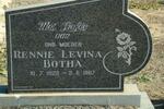 BOTHA Rennie Levina 1923-1987