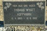 HOFFMANN Thomas Wyatt 1883-1960