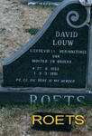ROETS David Louw 1953-1991