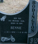 BODINGTON Bennie 1970-1991