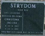 STRYDOM Christina Jacoba 1913-1991