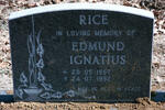 RICE Edmund Ignatius 1957-1992