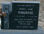 RINGROSE Brenda Diane 1943-1993