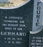 FOURIE Gerhard 1973-1993