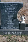 BLIGNAUT Paul Johannes 1915-2002 & Petronella Hester 1914-1995