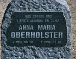 OBERHOLSTER Anna Maria 1902-1996