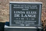LANGE Linda Elize, de 1960-1996