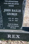 REX John Bailie George 1944-1997