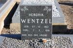 WENTZEL Hendrik 1913-1991