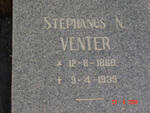 VENTER Stephanus N. 1868-1939