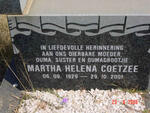 COETZEE Martha Helena 1929-2001