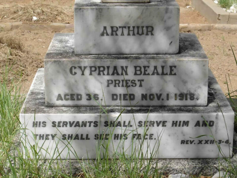 BEALE Arthur Cyprian -1918